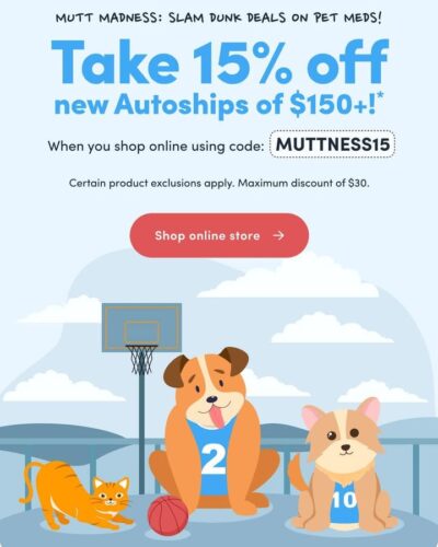 Mutt Madness: Slam Dunk Deals
Buy local! Save the trip, ship to home!